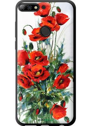Чехол на huawei y7 prime 2018 маки "523b-1509-2448"