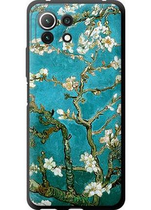 Чехол на xiaomi mi 11 lite винсент ван гог. сакура "841b-2281-2448"