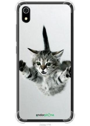 Чехол на xiaomi redmi 7a летящий котёнок "2322sp-1716-2448"