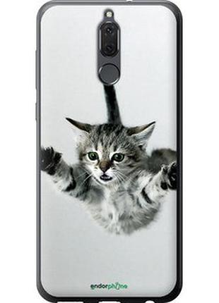 Чехол на huawei mate 10 lite летящий котёнок "2322t-1240-2448"
