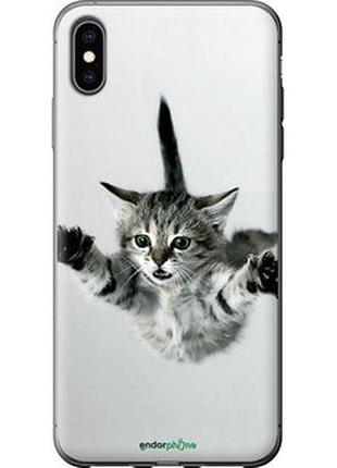 Чохол на iphone xs max летючий кошенят "2322t-1557-2448"