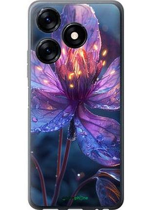 Чехол на tecno spark 10 магический цветок "6038u-3023-2448"