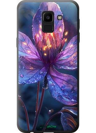 Чехол на samsung galaxy j6 2018 магический цветок "6038u-1486-2448"