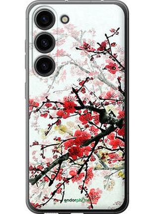 Чехол на samsung galaxy s23 цветущий куст "831u-2907-2448"