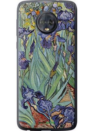 Чехол на motorola moto g6 plus винсент ван гог. ирисы "161u-976-2448"