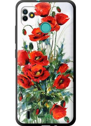 Чехол на tecno pop 5 bd2p маки "523b-2412-2448"