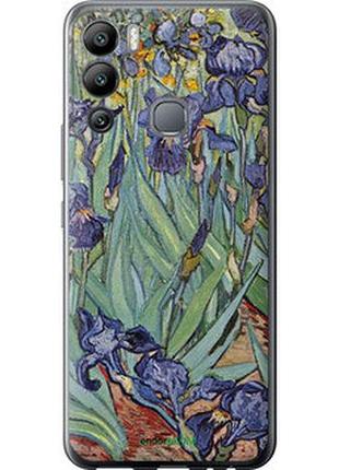 Чехол на infinix hot 12i винсент ван гог. ирисы "161u-2863-2448"