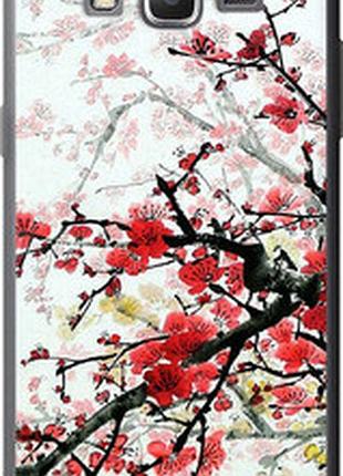 Чехол на samsung galaxy grand prime g530h цветущий куст "831t-74-2448"