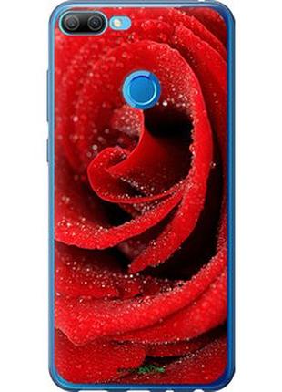 Чехол на huawei honor 9i красная роза "529u-1853-2448"