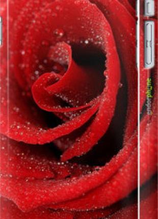 Чехол на iphone 6s plus красная роза "529c-91-2448"