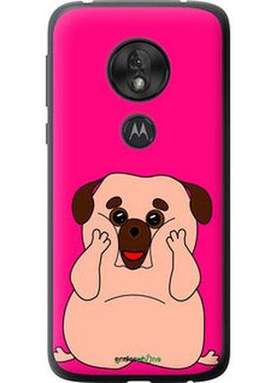 Чохол на motorola moto g7 play веселий мопс "4908u-1656-2448"