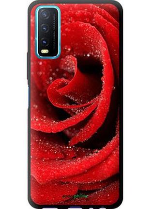 Чохол на vivo y20 червона троянда "529b-2078-2448"