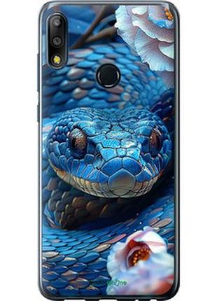 Чохол на asus zenfone max pro m2 zb631kl blue snake "6079u-1641-2448"