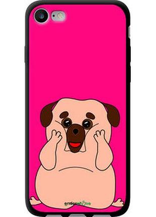 Чохол на iphone 8 веселий мопс "4908b-1031-2448"