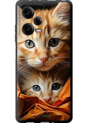 Чехол на xiaomi redmi note 12 pro 5g котики 2 "5664b-2932-2448"