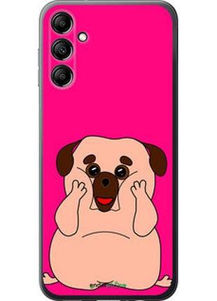 Чохол на samsung galaxy a14 a145f веселий мопс "4908u-2937-2448"