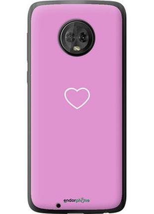 Чехол на motorola moto g6 сердце 2 "4863u-982-2448"