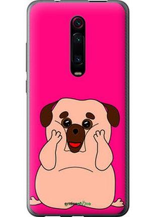 Чохол на xiaomi mi 9t веселий мопс "4908t-1815-2448"