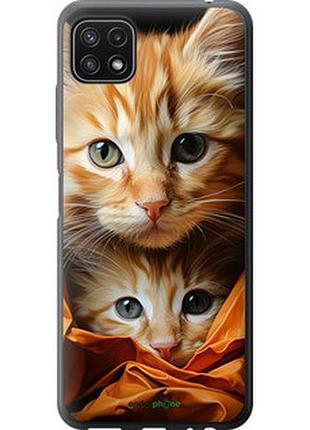 Чехол на samsung galaxy a22 5g a226b котики 2 "5664u-2581-2448"