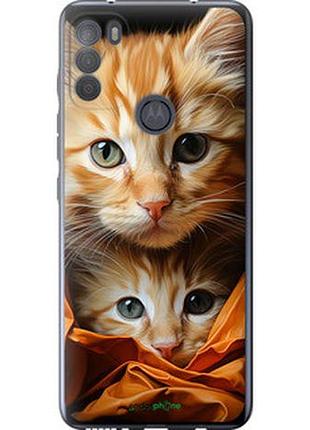 Чехол на motorola g50 котики 2 "5664u-2354-2448"