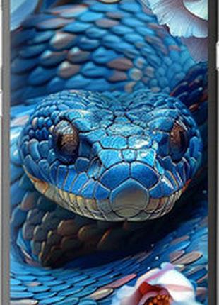 Чехол на huawei y5 ii blue snake "6079t-496-2448"