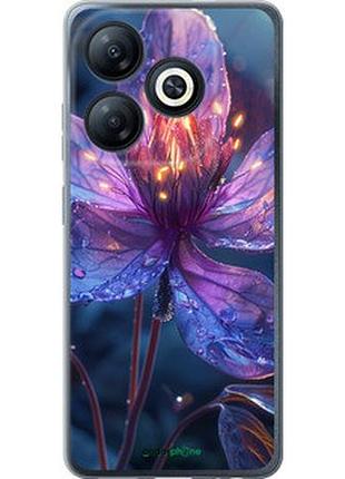 Чехол на tecno spark 20 магический цветок "6038u-3435-2448"