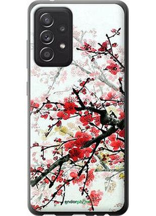 Чехол на samsung galaxy a52s 5g a528b цветущий куст "831u-2583-2448"