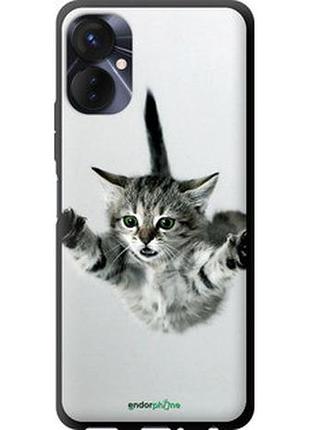 Чехол на tecno spark 9 pro летящий котёнок "2322b-2832-2448"