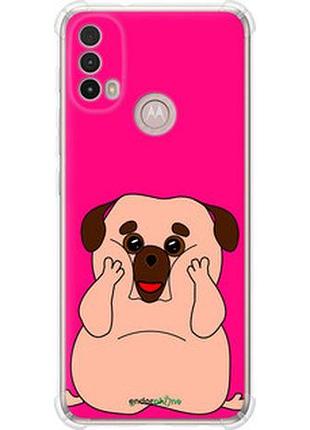 Чохол на motorola e40 веселий мопс "4908sp-2660-2448"