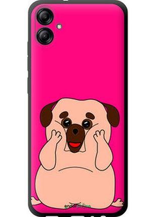 Чохол на samsung galaxy a04e a042f веселий мопс "4908b-2908-2448"