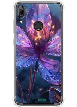 Чехол на huawei y7 2019 магический цветок "6038sp-1638-2448"