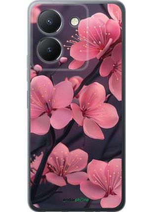 Чохол на vivo y36 5g пурпурова сакура "6075u-3135-2448"