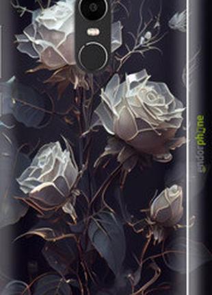 Чехол на xiaomi redmi note 4x розы 2 "5550m-951-2448"