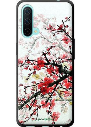 Чехол на oneplus nord ce цветущий куст "831b-2382-2448"