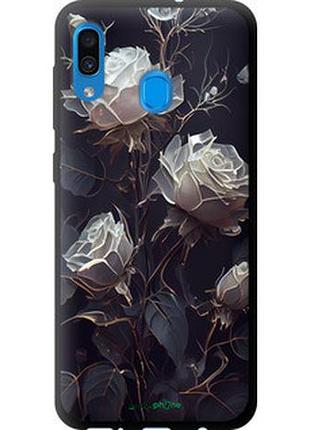 Чехол на samsung galaxy a20 2019 a205f розы 2 "5550b-1761-2448"