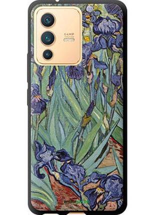 Чехол на vivo v23 винсент ван гог. ирисы "161b-2642-2448"