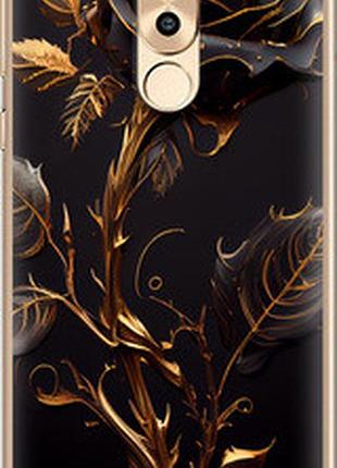 Чехол на huawei gr5 2017 роза 3 "5552t-473-2448"