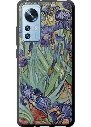 Чехол на xiaomi 12x винсент ван гог. ирисы "161b-2941-2448"