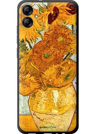 Чехол на samsung galaxy a04e a042f винсент ван гог. подсолнухи "162b-2908-2448"
