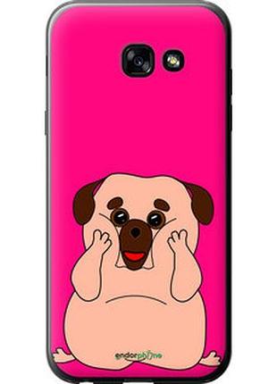 Чохол на samsung galaxy a5 (2017) веселий мопс "4908u-444-2448"