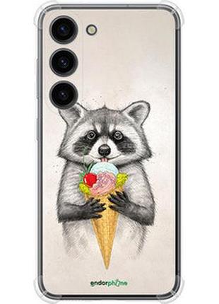 Чохол на samsung galaxy s23 єнотик з морозивом "4602sp-2907-2448"