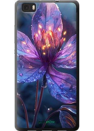 Чохол на huawei ascend p8 lite магічна квітка "6038u-126-2448"