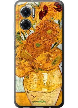 Чехол на xiaomi redmi 10 5g винсент ван гог. подсолнухи "162u-3864-2448"
