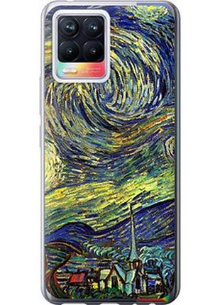 Чохол на realme 8 вінсент ван гог. зоряна ніч "163u-2303-2448"
