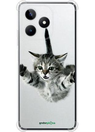 Чехол на realme c53 летящий котёнок "2322sp-3128-2448"