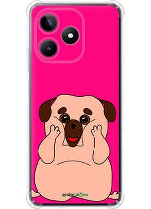 Чохол на realme c51 веселий мопс "4908sp-3467-2448"
