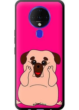 Чохол на tecno spark 6 ke7 веселий мопс "4908b-2418-2448"