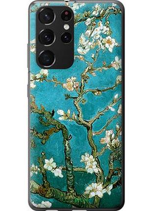 Чехол на samsung galaxy s21 ultra (5g) винсент ван гог. сакура "841u-2116-2448"