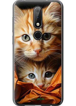 Чехол на nokia 6.1 plus котики 2 "5664u-1539-2448"