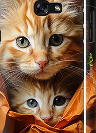 Чехол на samsung galaxy a5 (2017) котики 2 "5664m-444-2448"